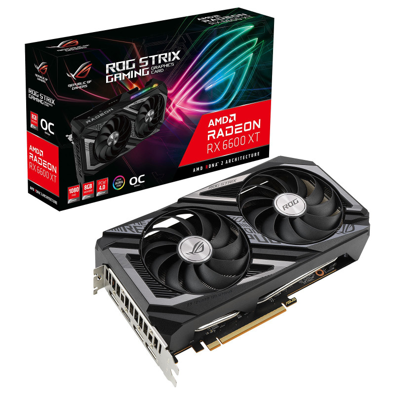 ASUS ROG-STRIX-RX6600XT-O8G-GAMING