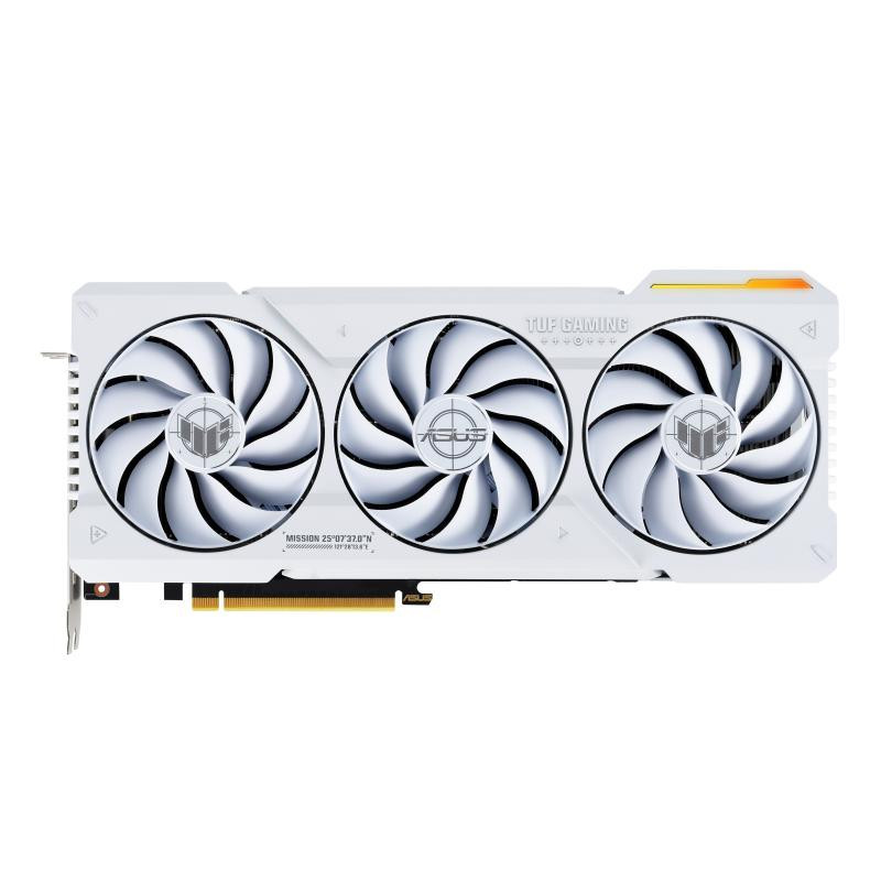 ASUS TUF Gaming TUF-RTX4070TIS-O16G-WHITE-GAMING Nvidia GeForce RTX 4070 Ti Super 16 Go GDDR6X