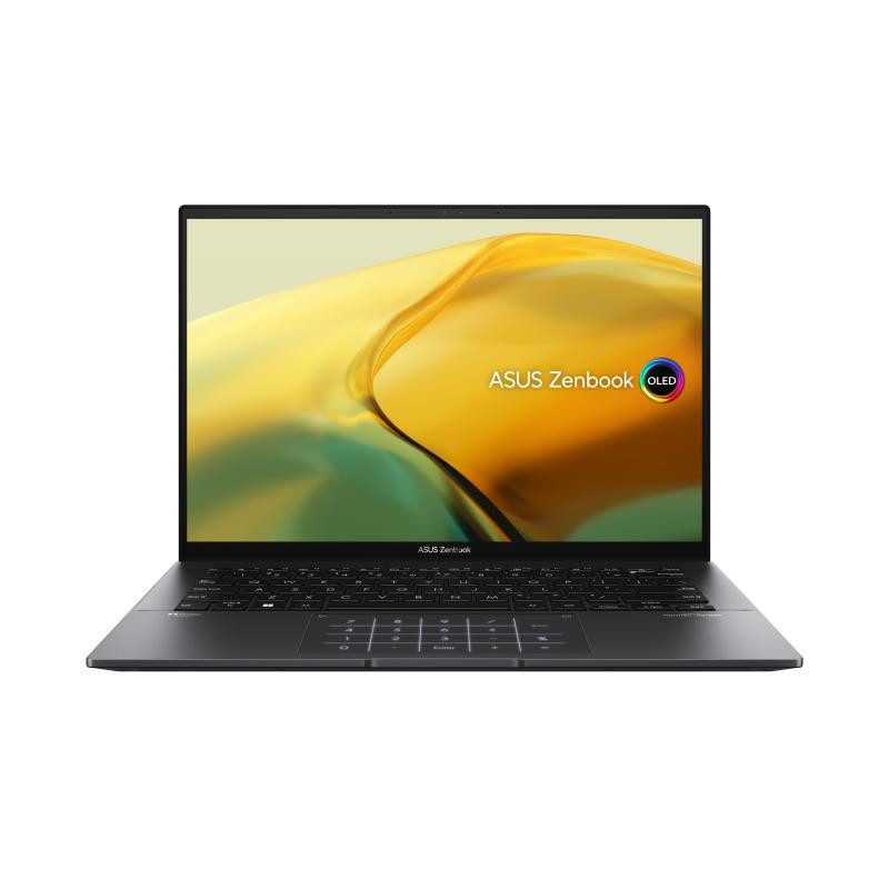 ASUS Zenbook 14 OLED UM3402YA-KM453W AMD Ryzen™ 5 7530U Ordinateur portable 35,6 cm (14") 2.8K 16 Go LPDDR4x-SDRAM 512 Go SSD Wi-Fi 6E (802.11ax) Windows 11 Home Noir