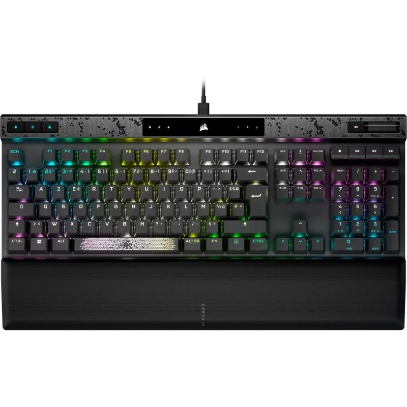 CLAVIER CORSAIR K70 MAX RGB Steel Gray