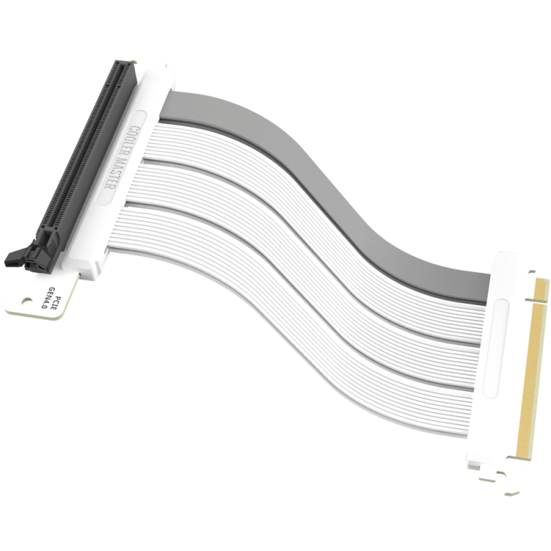 COOLER MASTER Riser Cable PCIe 4.0 x16 White - 300mm o