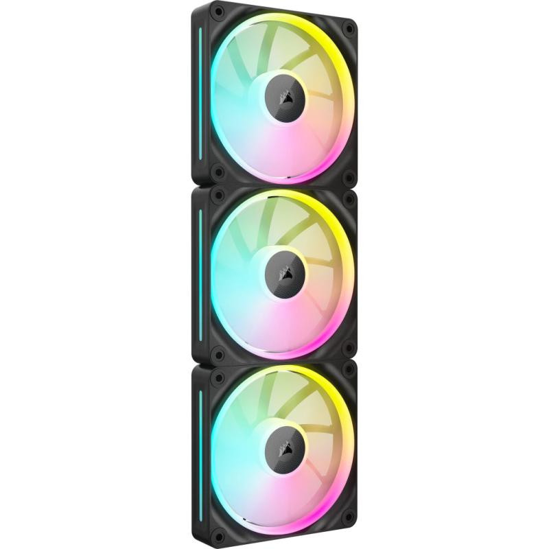 Corsair CO-9051026-WW système de refroidissement d’ordinateur Boitier PC Ventilateur 12 cm Noir 3 pièce(s)