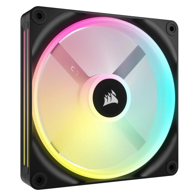 CORSAIR Kit de démarrage ventilateurs PWM 140 mm CORSAIR iCUE LINK QX140 RGB