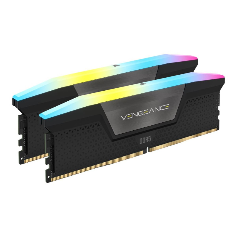 Corsair Vengeance 32GB (2K) DDR5 5200MHz RGB B module de mémoire 32 Go 2 x 16 Go