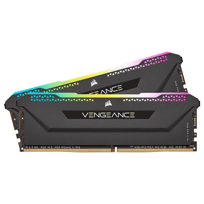 CORSAIR VENGEANCE RGB PRO SL 32GO DDR4 3200 CL16 ( 2x16GO) NOIR