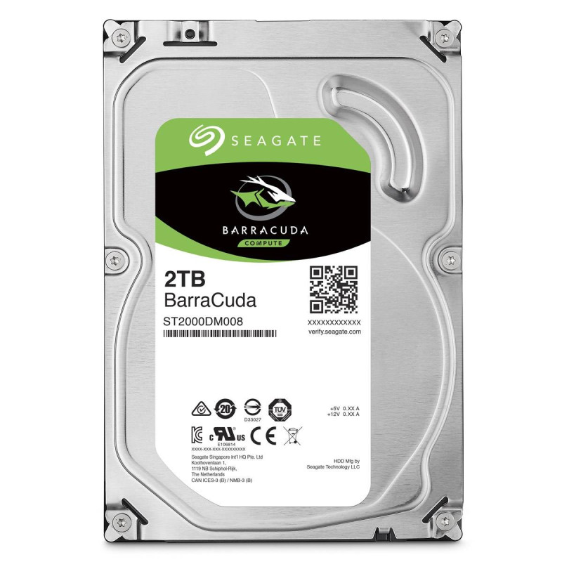 SEAGATE Barracuda ST2000DM008 - 2To - 3.5" - 7200 RPM