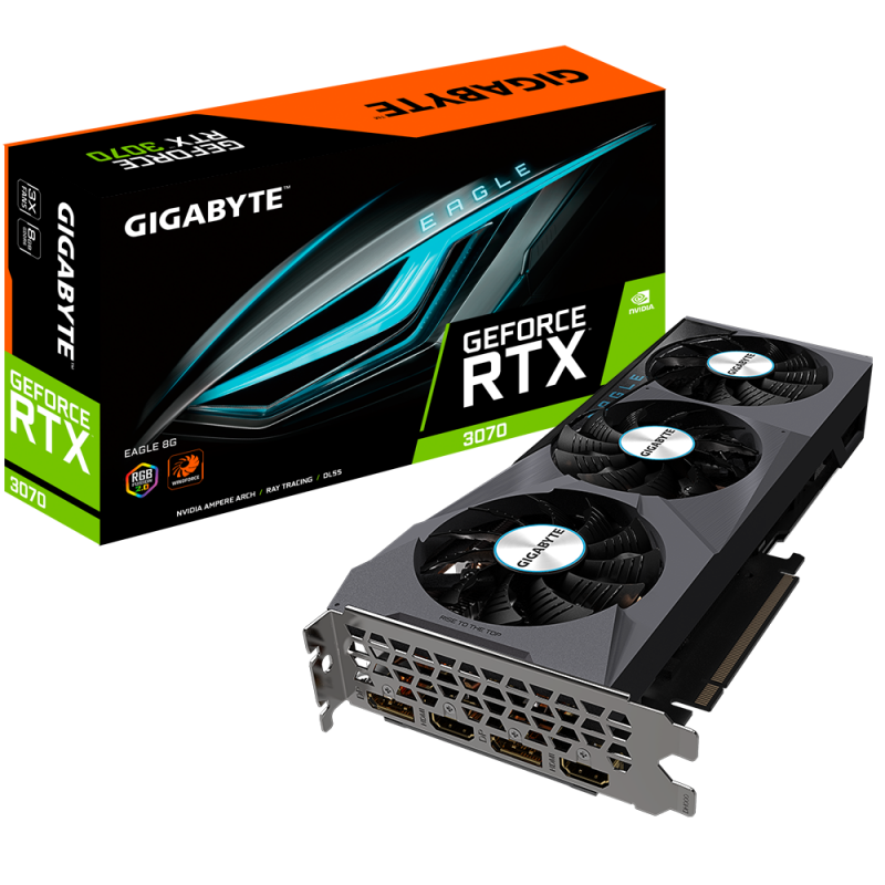 GIGABYTE RTX 3070 EAGLE 8G 2.0 o