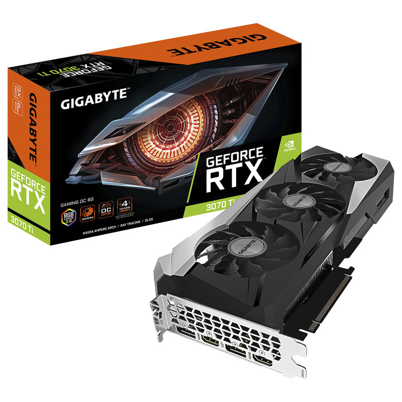 Gigabyte Gaming GeForce RTX 3070 Ti 8G Nvidia 8 Go GDDR6X