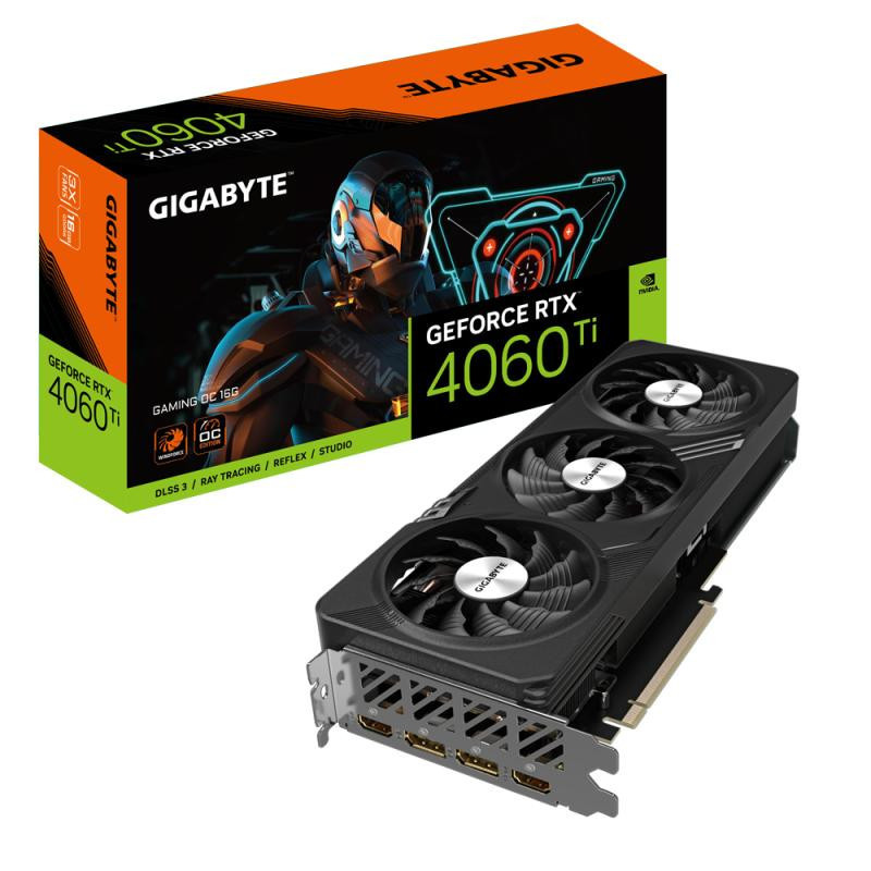 Gigabyte Gaming GeForce RTX 4060 Ti OC 16G Nvidia 16 Go GDDR6