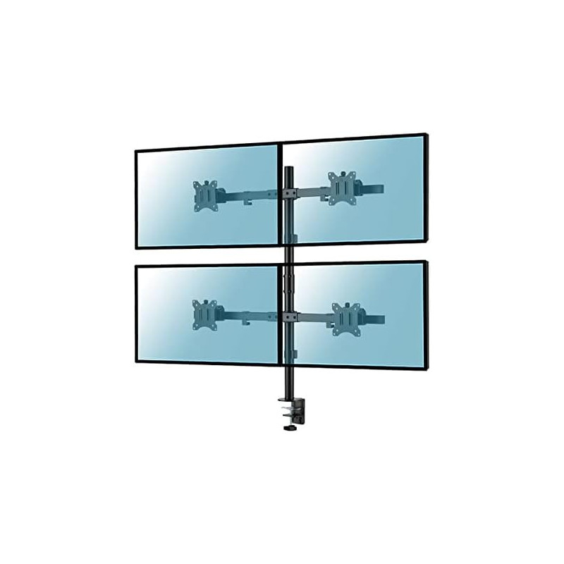 Kimex Support de Bureau A Pincer pour 4 Ecrans Moniteurs TV 17' '- 32''