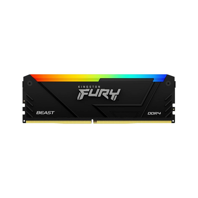 KINGSTON 16G  (1x16G) D4 3200Mhz FURY Beast Rgb*KF432C16BB2A/16
