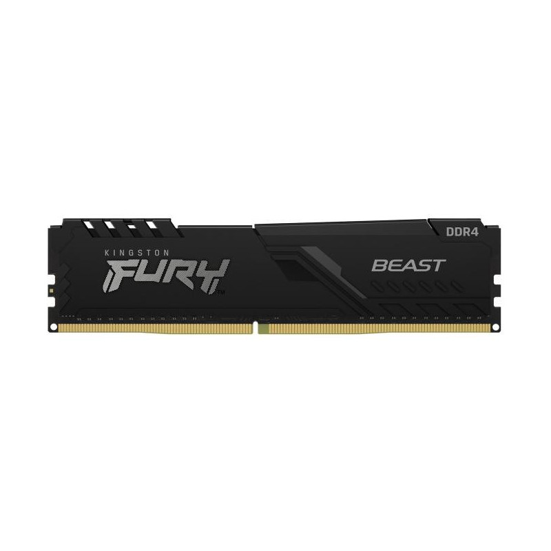 Kingston 16G (1x16G) D4 3200Mhz Fury Beast Black
