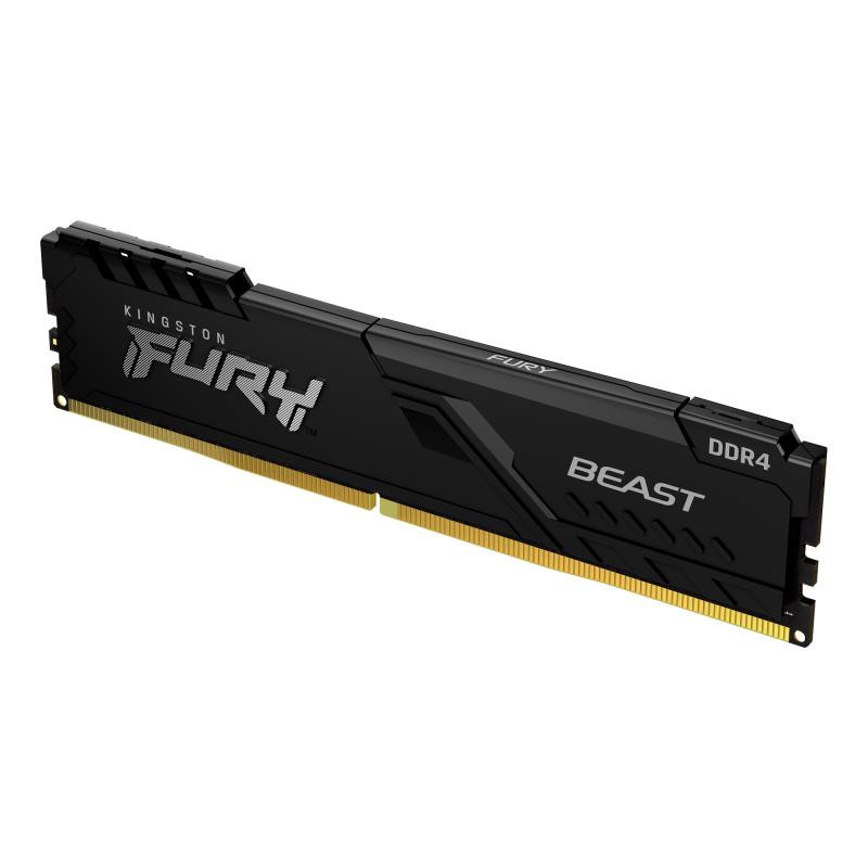 Kingston 16G (2x8G) D4 3200Mhz Fury Beast Black