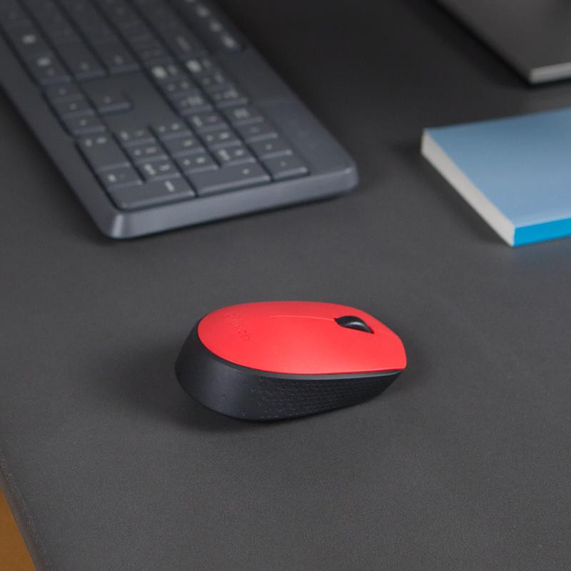 Logitech M171 Sans fil Retail Rouge