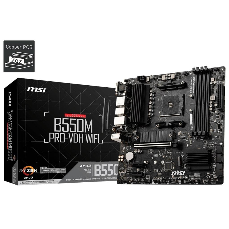 MSI MAG B550M PRO-VDH WIFI
