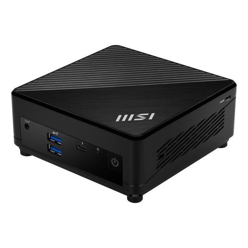 MSI Cubi 5 12M-004EU Intel® Core™ i3 i3-1215U 8 Go DDR4-SDRAM 256 Go SSD Windows 11 Pro Mini PC Noir