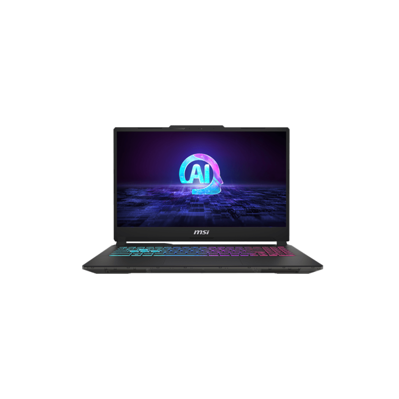 MSI Cyborg 15 AI A1VFK-003FR Intel Core Ultra 7 155H Ordinateur portable 39,6 cm (15.6") Full HD 16 Go DDR5-SDRAM 512 Go SSD NVIDIA GeForce RTX 4060 Wi-Fi 6E (802.11ax) Windows 11 Home Noir