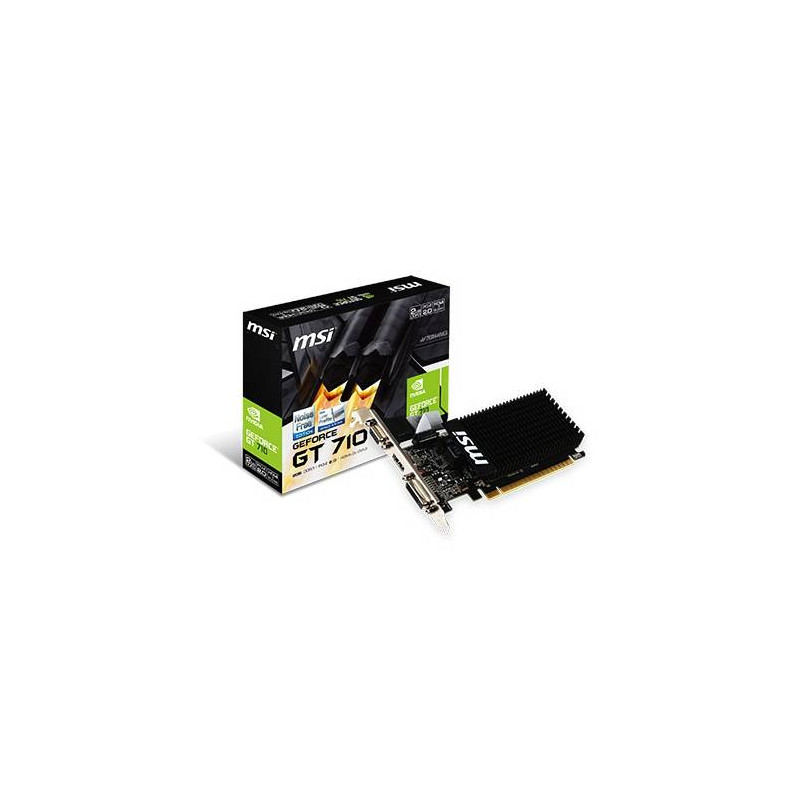 MSI V809-2000R carte graphique NVIDIA GeForce GT 710 2 Go GDDR3