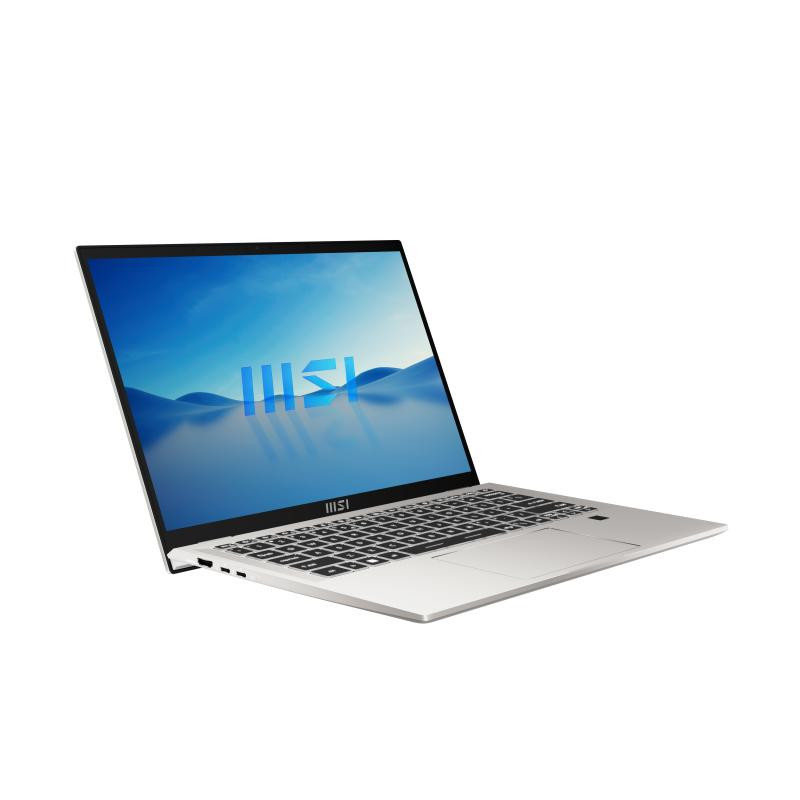 MSI Prestige 14 EVO B13M-241FR Intel® Core™ i5 i5-13500H Ordinateur portable 35,6 cm (14") Full HD+ 16 Go LPDDR5-SDRAM 512 Go SSD Wi-Fi 6E (802.11ax) Windows 11 Home Argent