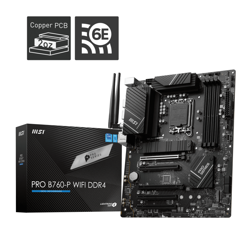 MSI PRO B760-P WIFI DDR4