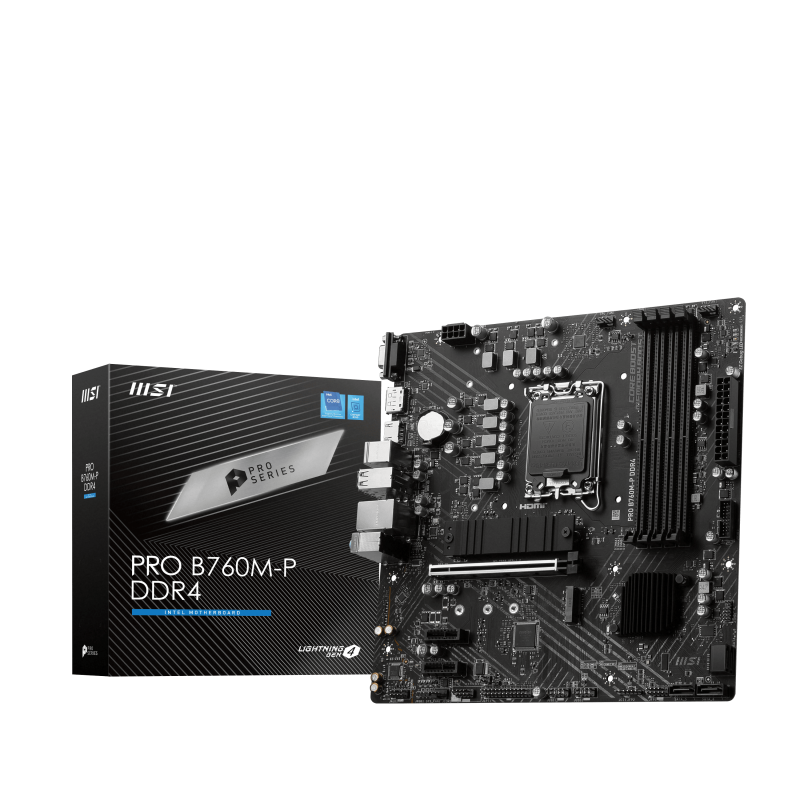 MSI PRO B760M-P DDR4