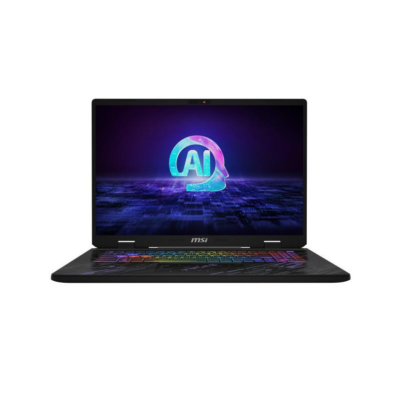 MSI Pulse 17 AI C1VFKG-010XFR Intel Core Ultra 7 155H Ordinateur portable 43,2 cm (17") Quad HD+ 16 Go DDR5-SDRAM 1 To SSD NVIDIA GeForce RTX 4060 Wi-Fi 6E (802.11ax) DOS gratuit Noir