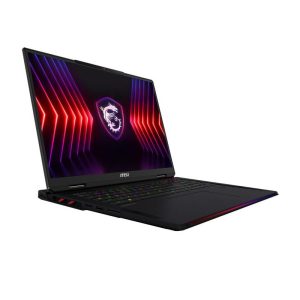 MSI Raider 18 HX A14VGG-001FR Intel® Core™ i9 i9-13900HX Ordinateur portable 45,7 cm (18") WQUXGA 64 Go DDR5-SDRAM 2 To SSD NVIDIA GeForce RTX 4070 Wi-Fi 7 (802.11be) Windows 11 Pro Noir