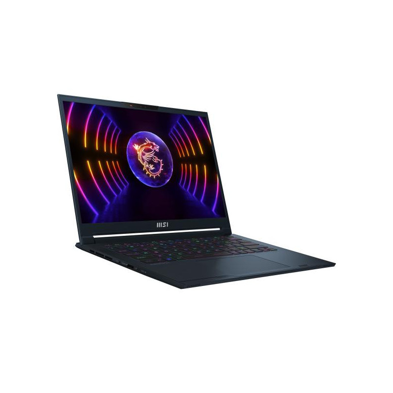 MSI Stealth 14 Studio A13VG-239FR Intel® Core™ i9 i9-13900H Ordinateur portable 35,6 cm (14") Quad HD+ 32 Go DDR5-SDRAM 1 To SSD NVIDIA GeForce RTX 4070 Wi-Fi 6E (802.11ax) Windows 11 Pro Bleu