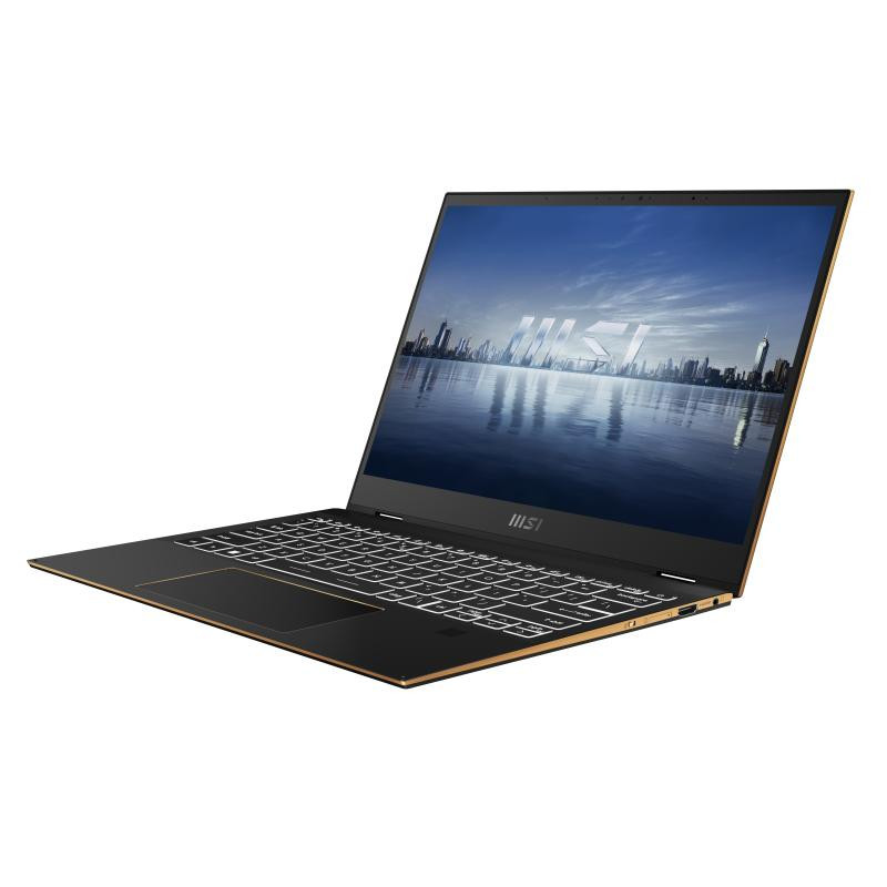 MSI Summit E13 Flip Evo A13MT-099FR Intel® Core™ i7 i7-1360P Hybride (2-en-1) 34 cm (13.4") Écran tactile Full HD+ 16 Go LPDDR5-SDRAM 1 To SSD Wi-Fi 6E (802.11ax) Windows 11 Pro Noir