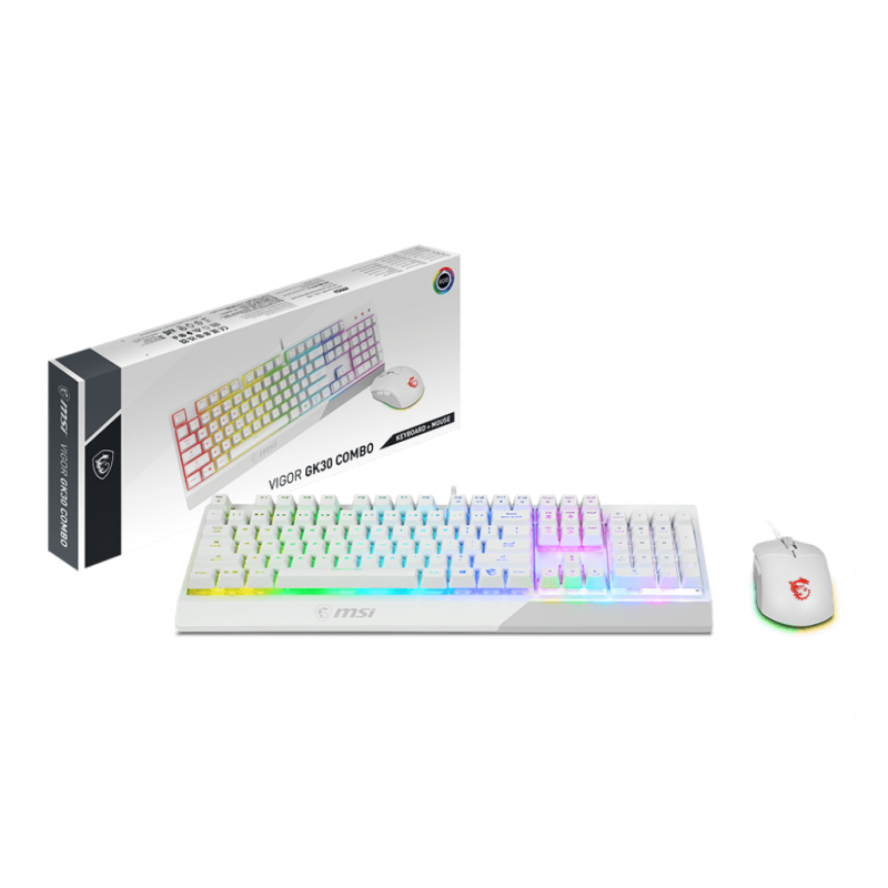 MSI Vigor GK30 Combo White FR