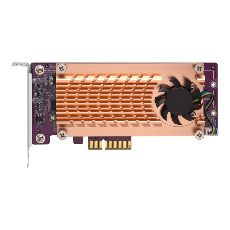 QNAP (QM2-2S-220A) PCIe SSD expansion card (PCIe Gen2 x2)
