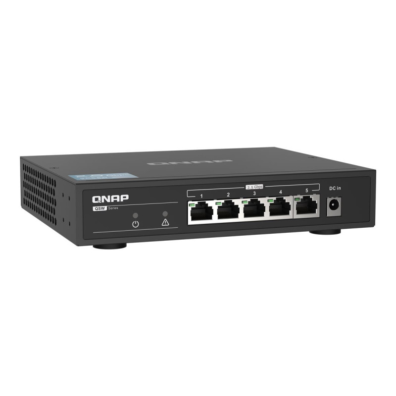 QNAP Switch 5 Ports · SSD 5 To