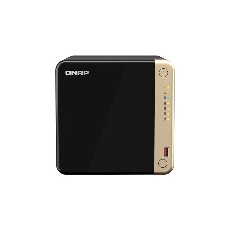 QNAP TS-464 NAS Tower Intel® Celeron® N5095 8 Go DDR4 QNAP QTS Noir