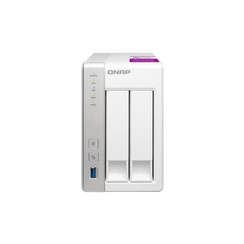 QNAP TS-231P2-4G Serveur NAS 2 Baies