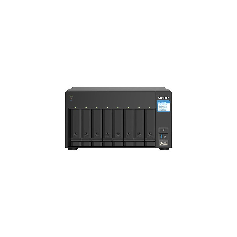 QNAP TS-832PX-4G Serveur NAS 8 Baies