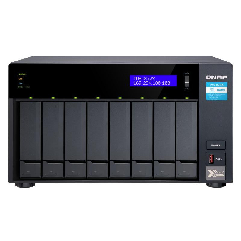 QNAP TVS-872X-i5-8G Serveur NAS 8 Baies