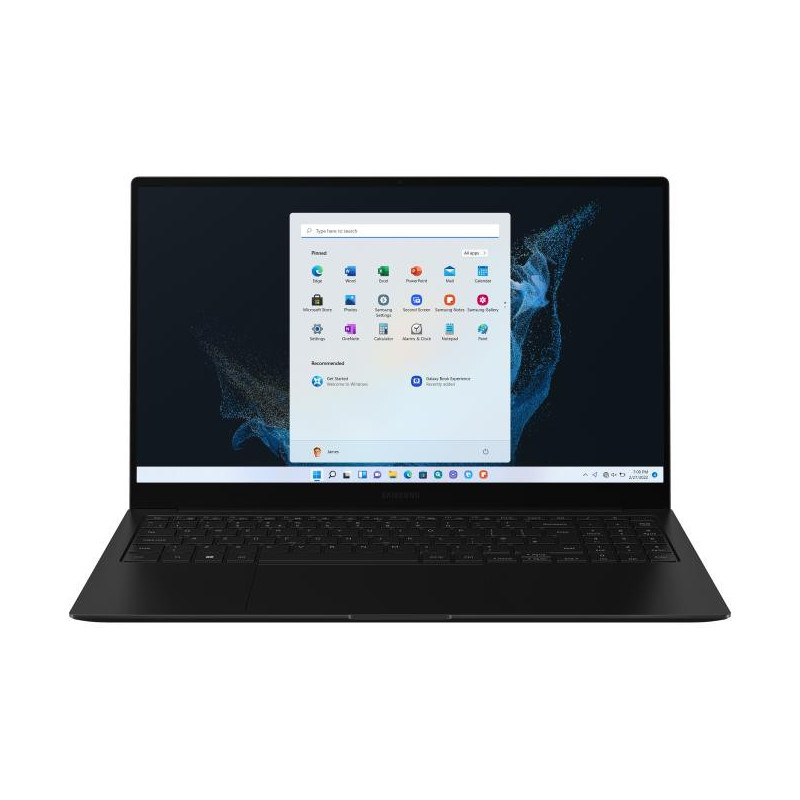 Samsung Galaxy Book2 Pro Intel® Core™ i5 i5-1240P Ordinateur portable 39,6 cm (15.6") Full HD 8 Go LPDDR5-SDRAM 256 Go SSD Wi-Fi 6E (802.11ax) Windows 11 Pro Anthracite