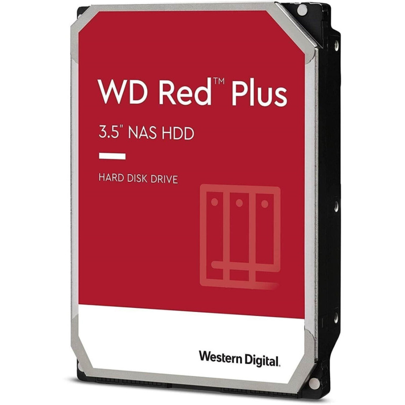 Western Digital Red Plus WD40EFPX disque dur 4 To 5400 tr/min 256 Mo 3.5" Série ATA III