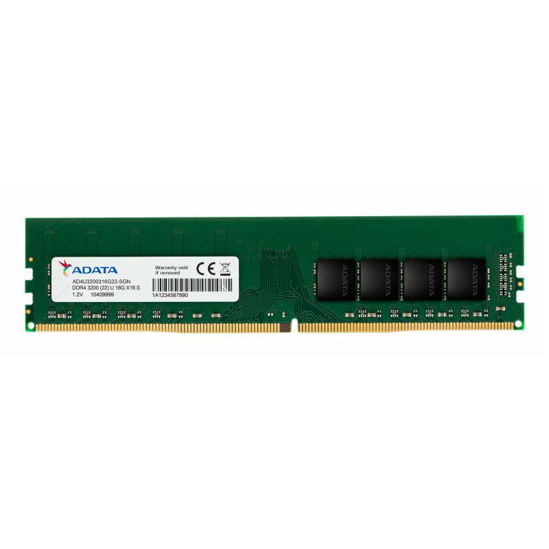ADATA Standard 16GB D4 Dram U-DIMM 3200 CL22