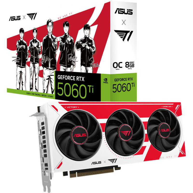 ASUS T1 GeForce RTX 5060Ti OC Edition 8GB GDDR7