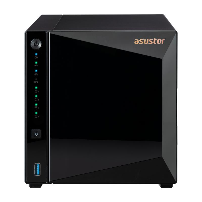 Asustor Drivestor 4 Pro Gen2 AS3304T V2 NAS Realtek RTD1619B 2 Go DDR4 ADM Noir