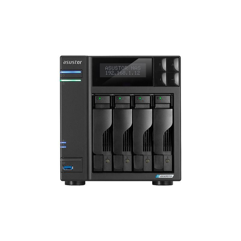 Asustor Lockerstor 4 Gen2+ · Celeron N5105, 4 Go