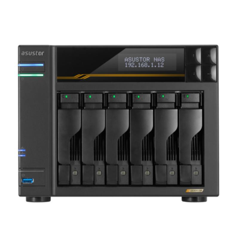 Asustor Lockerstor 6 Gen3 (AS6806T) · 16 Go