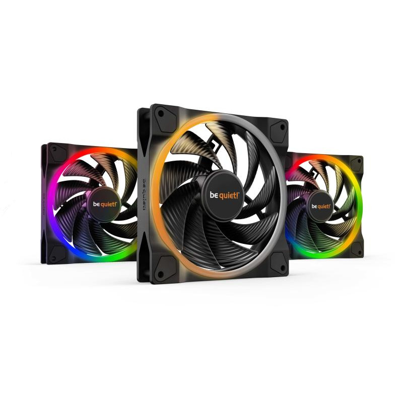 be quiet! Light Wings 140mm PWM high-speed Triple-Pack