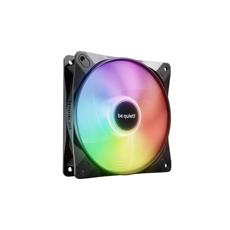 be quiet! Light Wings LX 120 mm PWM Reverse Black | Ventilateur PC ARGB reverse noir