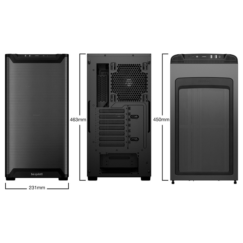 be quiet! Pure Base 501 Airflow Black