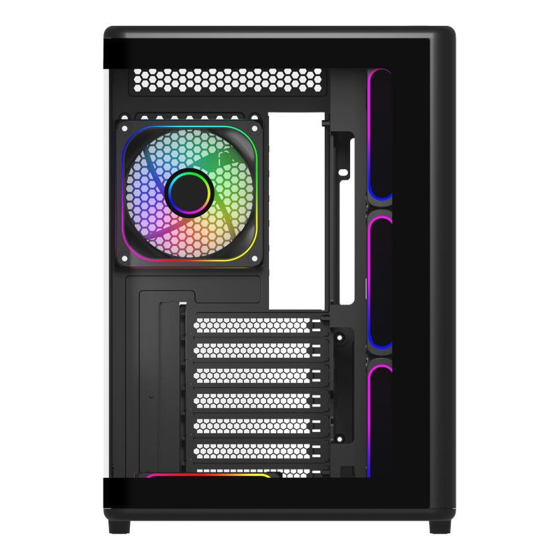 Cooler Master Elite 600 Black - 7 fans
