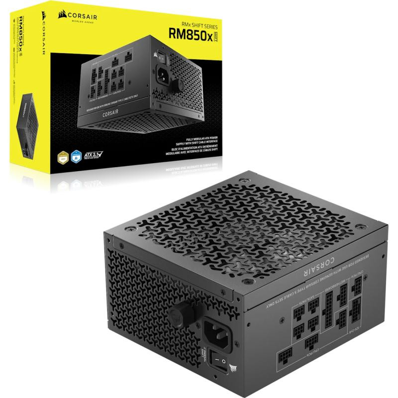 Corsair 2025 RMx Shift Series 850 Watt ATX Fully Modular Cybenetics Gold Power S