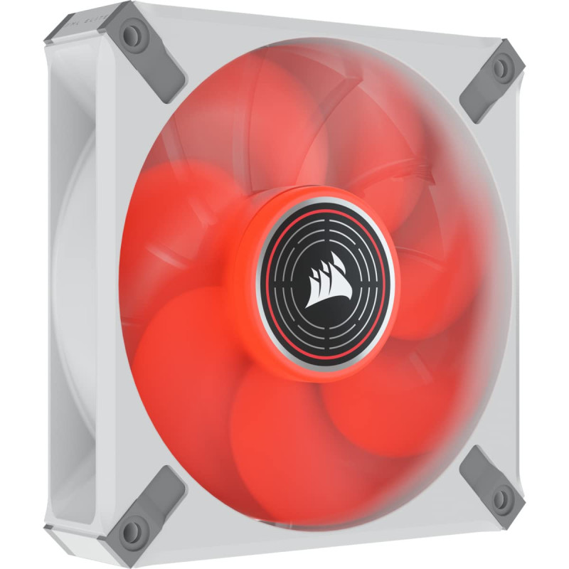 Corsair ML120 LED Elite 120mm Magnetic Levitation Rouge Single Pack Emballage ab