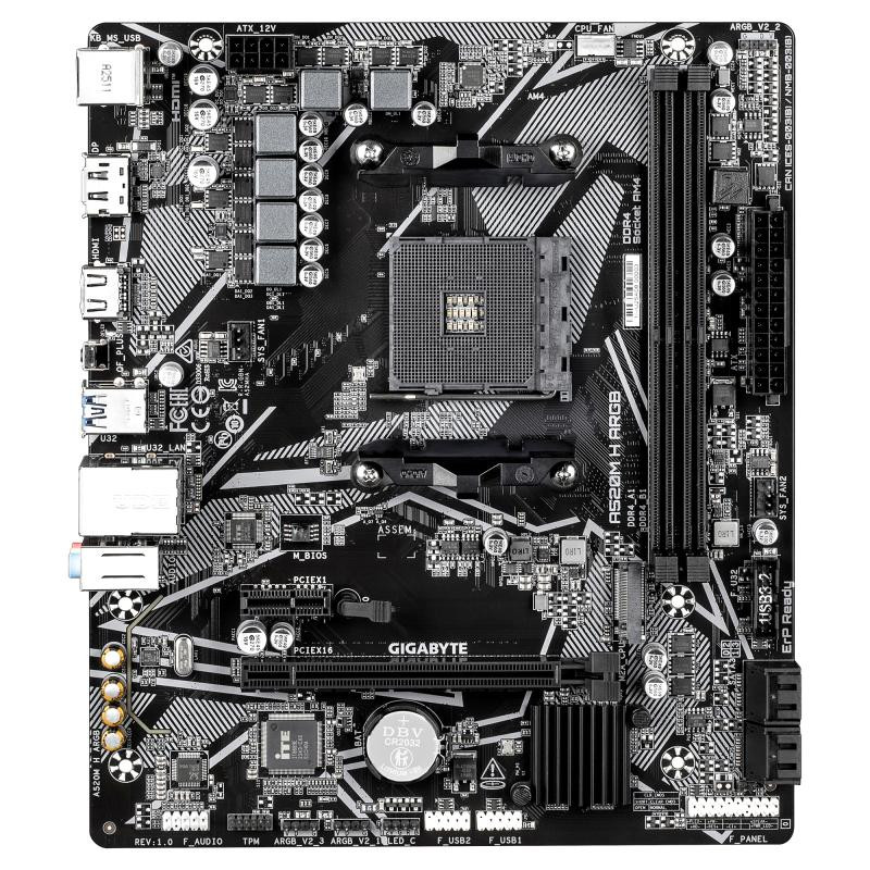 Gigabyte A520M H ARGB DDR4